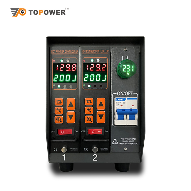 TP01 2 ZONE (Cavity) International Modular Hot Runner Temperature Controller