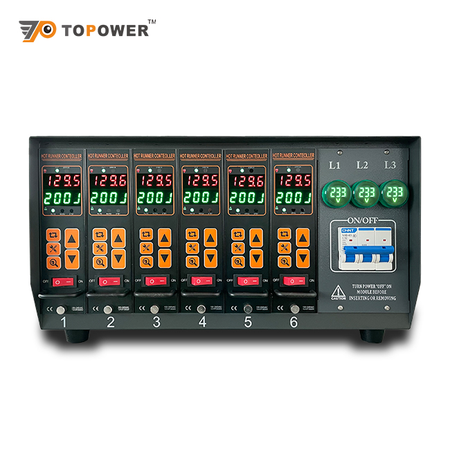 TP01 6 ZONE (Cavity) International Modular Hot Runner Temperature Controller