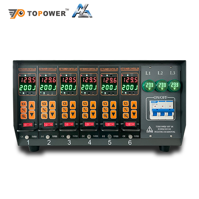 TP01 6 ZONE (Cavity) International Modular Hot Runner Temperature Controller