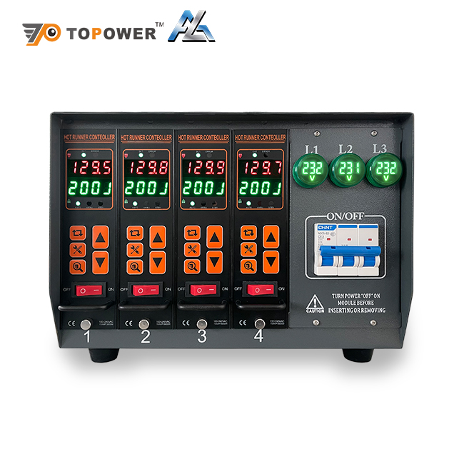 TP01 4 ZONE (Cavity) International Modular Hot Runner Temperature Controller