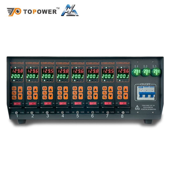 TP01 8 zone modular hot runner temperature controller