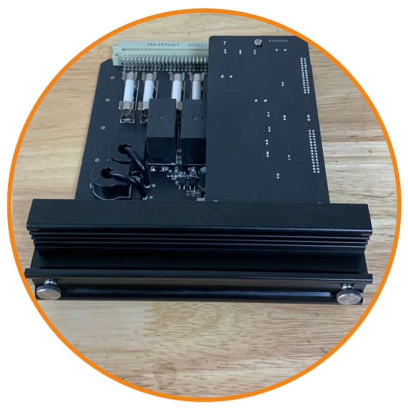 Replaceable hot runner temperature control modules