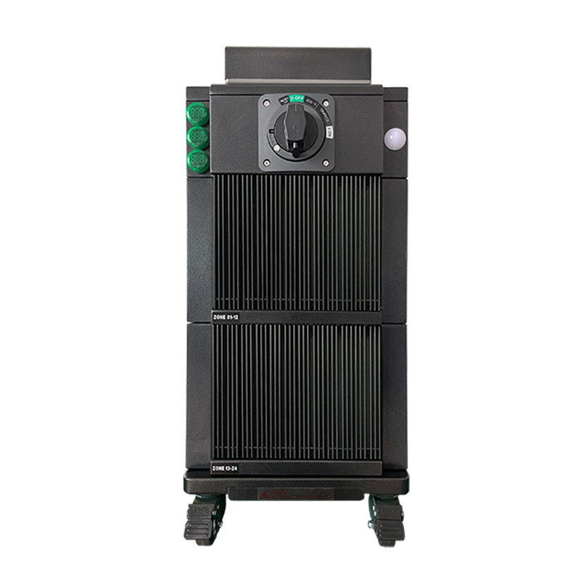 Touch screen hot runner controller cabinet for standard configuration