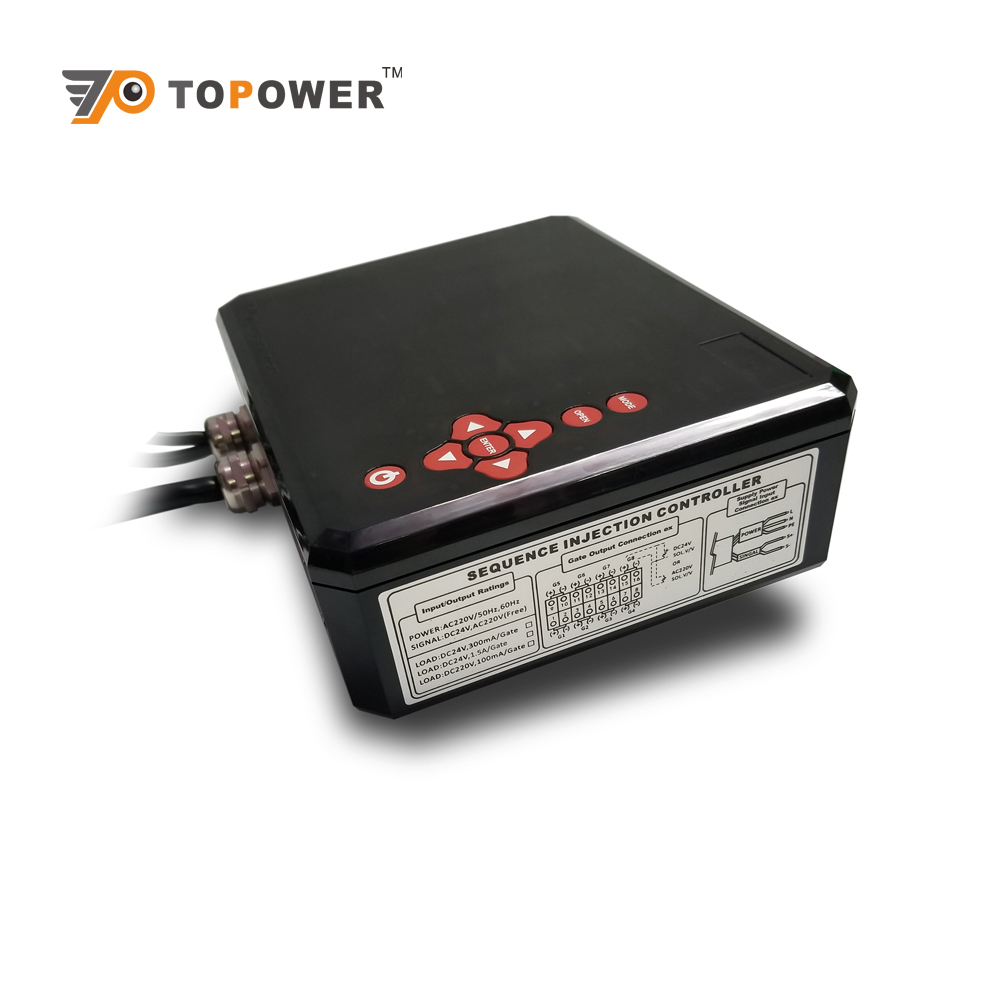 Time sequential controller front view