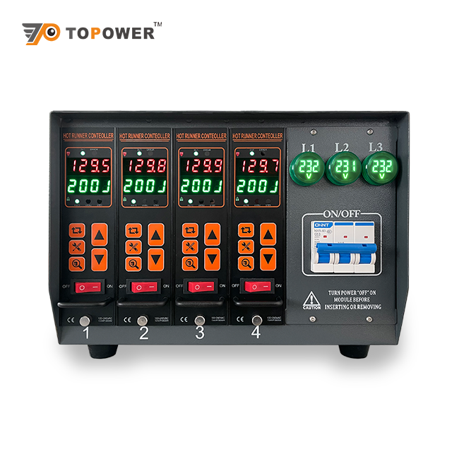 TP01 4 zone modular hot runner temperature controller