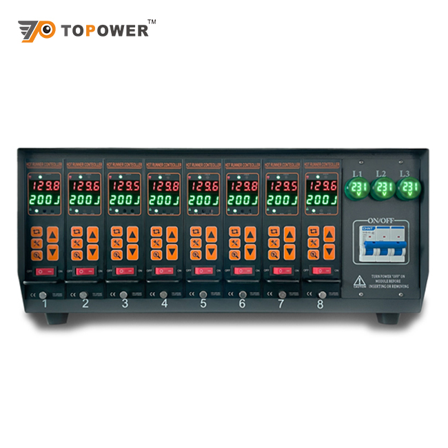 TP01 8 zone modular hot runner temperature controller