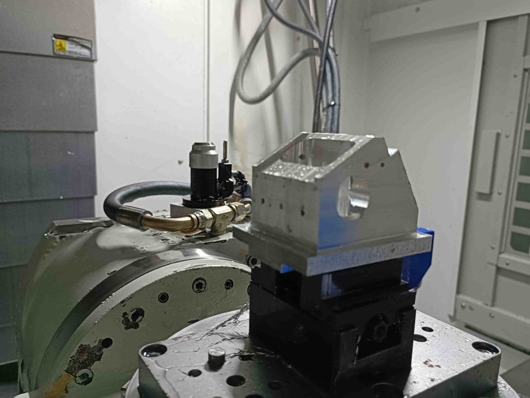 CMM machine verifying fixture locator positions against the documented fixture tolerance standard