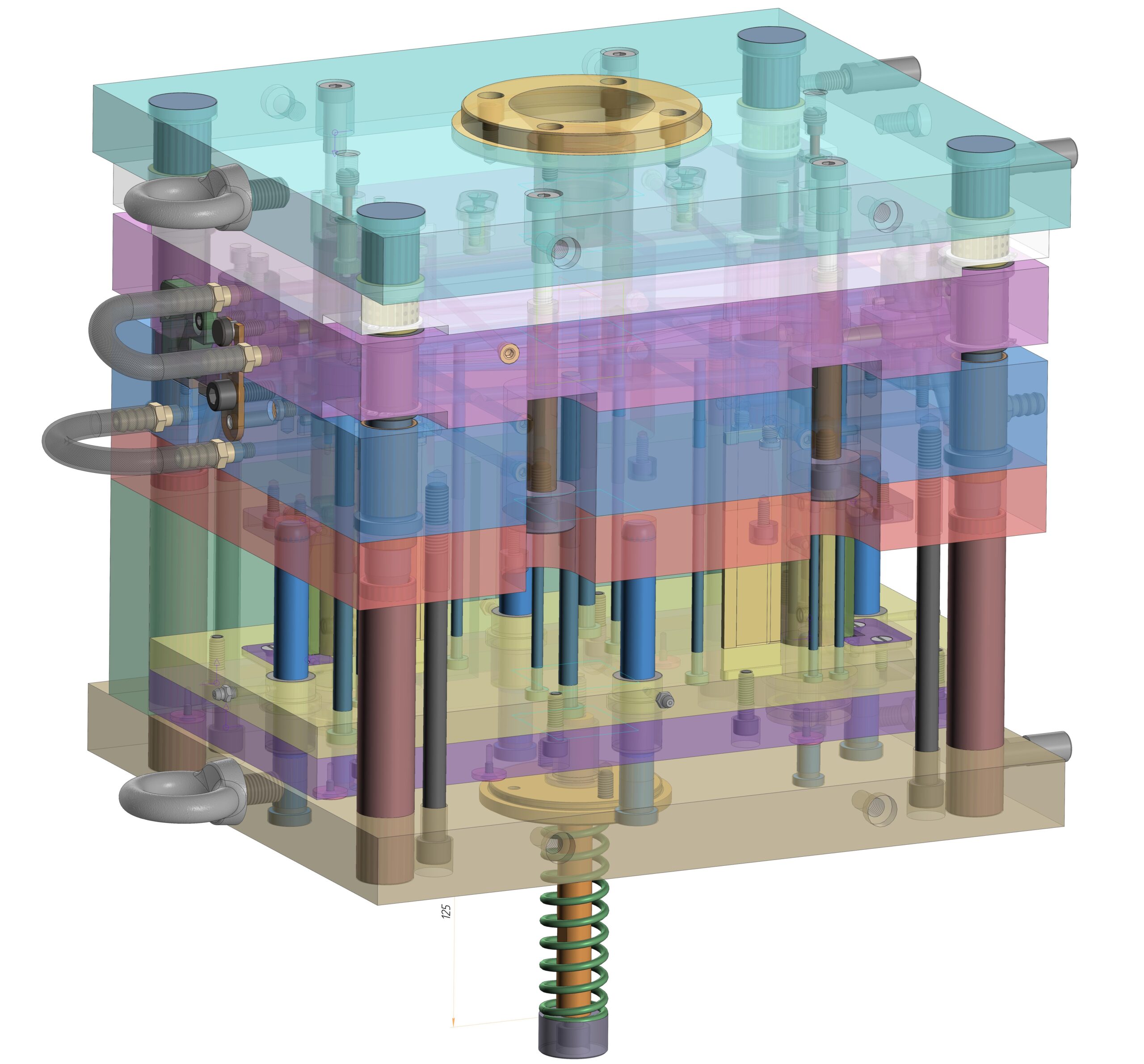 Injection Molding Screw Off Slide Draft: 5 Mistakes That Cause Sticking and Scrap 2 Injection molding screw off slide draft mold construction showing lateral core retraction