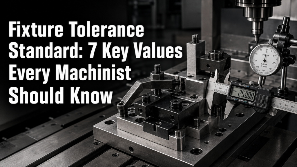 Fixture Tolerance Standard: 7 Key Values Every Machinist Should Know