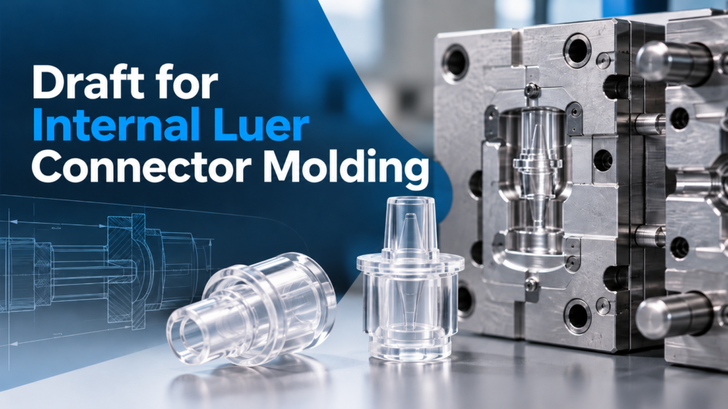 Draft for Internal Luer Connector Molding: Why 1.5° Core Pins Fail and Proven Fixes That Work