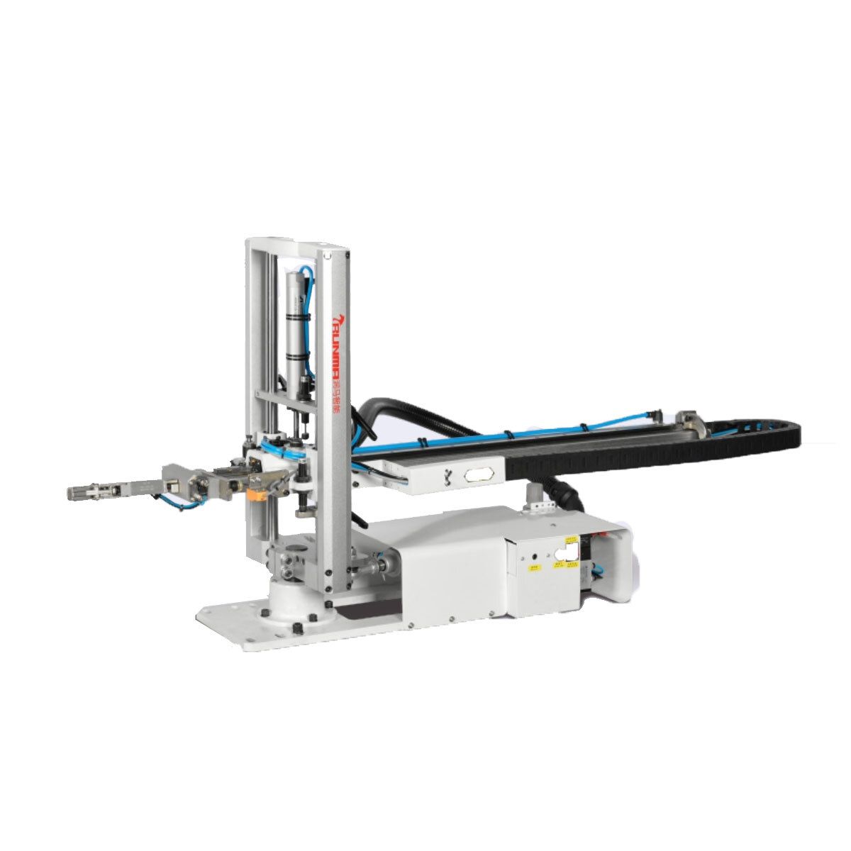 Injection Molding News: 5 Proven Shifts That Threaten Every Mold Shop 2 Robotic sprue picker mounted on an injection molding machine, one of the automation shifts covered in injection molding news